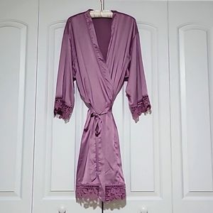 Satin Plus Size Robe